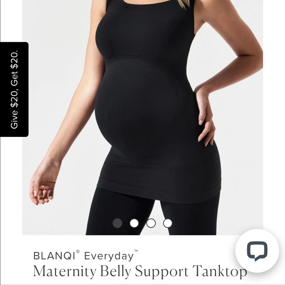 Blanqi pregnancy support tank and shorts